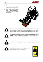 Preview for 26 page of AVANT 650 Operator'S Manual For Attachment