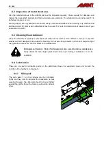 Preview for 30 page of AVANT 650 Operator'S Manual For Attachment