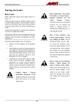 Preview for 76 page of AVANT 744i Operator'S Manual