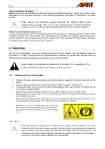 Предварительный просмотр 8 страницы AVANT A21029 Instruction Manual