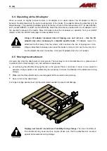 Preview for 32 page of AVANT A21039 Operator'S Manual For Attachment