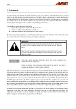 Предварительный просмотр 4 страницы AVANT A21048 Operator'S Manual For Attachment