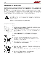 Preview for 12 page of AVANT A21273 Operator'S Manual For Attachment