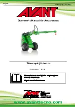 AVANT A21342 Operator'S Manual preview