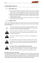 Preview for 8 page of AVANT A2999 Operator'S Manual For Attachment