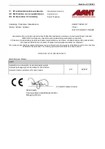 Preview for 30 page of AVANT A33747 Operator'S Manual For Attachment