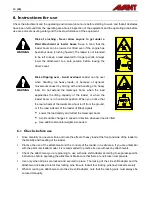 Preview for 14 page of AVANT A34893 Operator'S Manual For Attachment