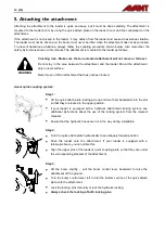 Preview for 14 page of AVANT A35965 Operator'S Manual For Attachment