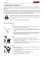 Предварительный просмотр 14 страницы AVANT A36015 Operator'S Manual