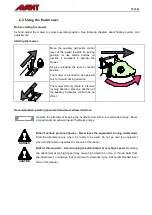 Предварительный просмотр 19 страницы AVANT A36015 Operator'S Manual