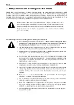 Preview for 6 page of AVANT A36123 Operator'S Manual For Attachment