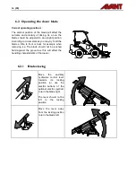 Preview for 14 page of AVANT A36123 Operator'S Manual For Attachment