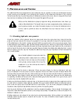 Preview for 19 page of AVANT A36123 Operator'S Manual For Attachment