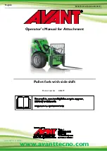 AVANT A36279 Operator'S Manual preview