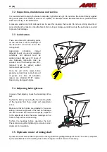 Preview for 22 page of AVANT A36532 Operator'S Manual For Attachment