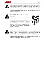 Preview for 13 page of AVANT A36588 Operator'S Manual For Attachment