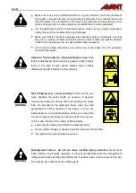 Preview for 8 page of AVANT A36883 Operator'S Manual For Attachment