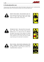 Предварительный просмотр 16 страницы AVANT A37265 Operator'S Manual For Attachment