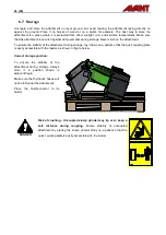 Предварительный просмотр 22 страницы AVANT A37265 Operator'S Manual For Attachment