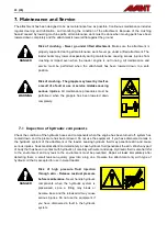 Preview for 22 page of AVANT A37537 Operator'S Manual