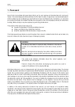 Preview for 3 page of AVANT A411401 Operator'S Manual For Attachment