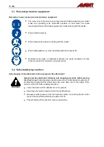 Preview for 10 page of AVANT A424013 Operator'S Manual For Attachment