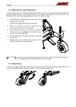 Preview for 16 page of AVANT A424201 Operator'S Manual For Attachment