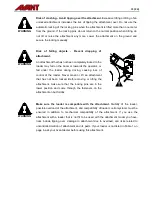 Preview for 13 page of AVANT A437121 Operator'S Manual For Attachment