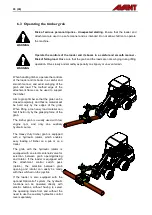 Предварительный просмотр 20 страницы AVANT A437203 Operator'S Manual For Attachment