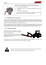 Предварительный просмотр 22 страницы AVANT A437203 Operator'S Manual For Attachment