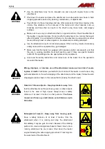 Preview for 8 page of AVANT A440199 Operator'S Manual For Attachment