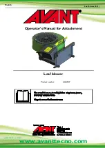 AVANT A442927 Operator'S Manual предпросмотр