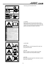 Preview for 10 page of AVANT CH100 Operator'S Manual