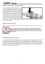 Предварительный просмотр 21 страницы AVANT CH100 Operator'S Manual