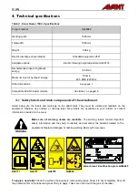 Предварительный просмотр 10 страницы AVANT Collecting 1500 Operator'S Manual For Attachment