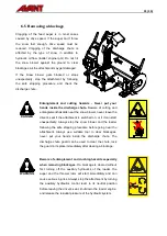 Предварительный просмотр 23 страницы AVANT Collecting 1500 Operator'S Manual For Attachment