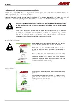 Preview for 4 page of AVANT e5 2018 Operator'S Manual