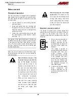 Предварительный просмотр 46 страницы AVANT e5 Operator'S Manual