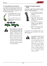 Preview for 40 page of AVANT e6 2018 Operator'S Manual