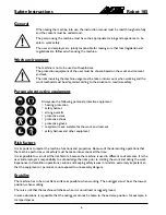 Preview for 6 page of AVANT Robot 185 Operator'S Manual