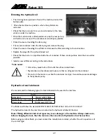 Preview for 49 page of AVANT Robot 185 Operator'S Manual