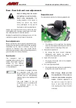 Preview for 67 page of AVANT STAGEV 860i Operator'S Manual