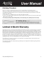 Preview for 5 page of Avantco Equipment 177C10 User Manual