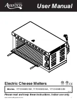 Avantco Equipment 177CHSME23M User Manual preview