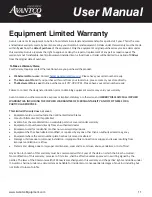 Preview for 11 page of Avantco Equipment 177CO14 User Manual