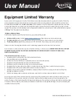 Preview for 8 page of Avantco Equipment 177CPO12 User Manual