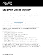 Preview for 10 page of Avantco Equipment 177QS1800 User Manual