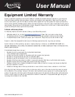 Preview for 7 page of Avantco Equipment 177STE2S User Manual