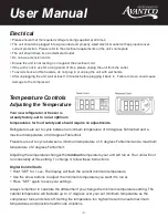 Предварительный просмотр 4 страницы Avantco Equipment 178GDC10HC User Manual