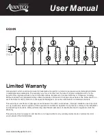 Предварительный просмотр 5 страницы Avantco Equipment EG16N User Manual